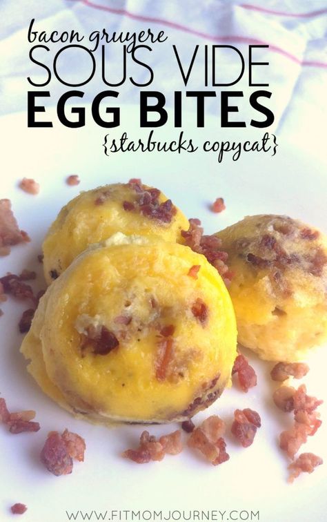 8 reviews · 23 minutes · Gluten free · Serves 8 · Make Sous Vide Egg Bites for a quick, cheaper copycat of the egg bites you would find at Starbucks. By making them in your InstantPot, you can create them with your favorite flavors, save money, and… Starbucks Sous Vide Egg Bites, Sous Vide Egg Bites, Starbucks Sous Vide Eggs, Sous Vide Egg, Copycat Starbucks, Sous Vide Recipes, Sous Vide Cooking, Low Carb Breakfast Recipes, Starbucks Copycat