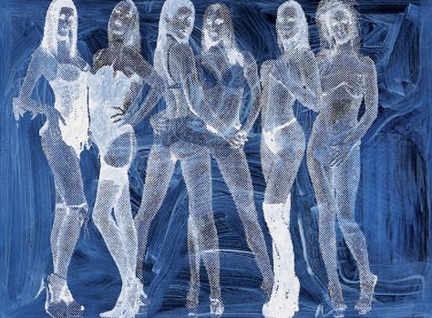 Sigmar Polke — Pop Art - Exposition Art Blog - Medium Sigmar Polke, Emma Frost, Pop Art, Blue, Art