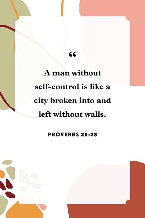 Proverbs 25:28countryliving Proverbs 25:28, Proverbs Verses, Good Morals, Proverbs 20, Godly Life, Faith Encouragement, Proverbs Quotes, Prayer Board, Self Control