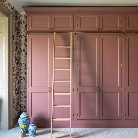 Coloured Wardrobes, Bedroom Built In Wardrobe, Closet Diy, Wardrobe Room, Fitted Wardrobes, Georgian Homes, Bedroom Wardrobe, Chic Interior, Mud Room