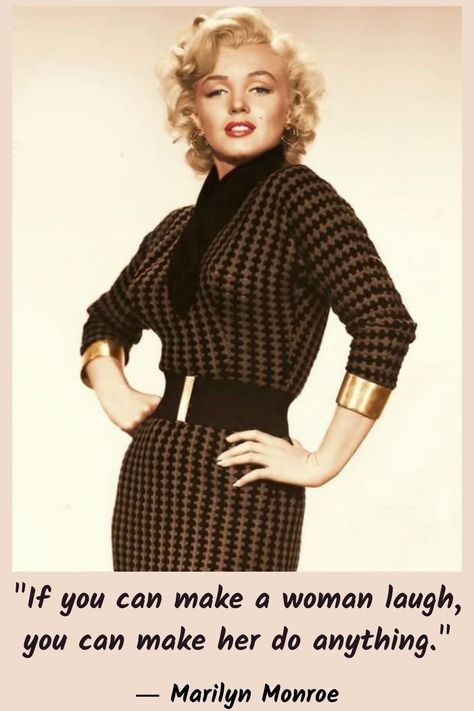 Marilyn Monroe: "If you can make a woman laugh, you can make her do anything." Marilyn Monroe Outfits, Klasik Hollywood, Marilyn Monroe Fotos, Estilo Marilyn Monroe, Hollywood Vintage, Marilyn Monroe Fashion, Gentlemen Prefer Blondes, Joe Dimaggio, Marilyn Monroe Photos