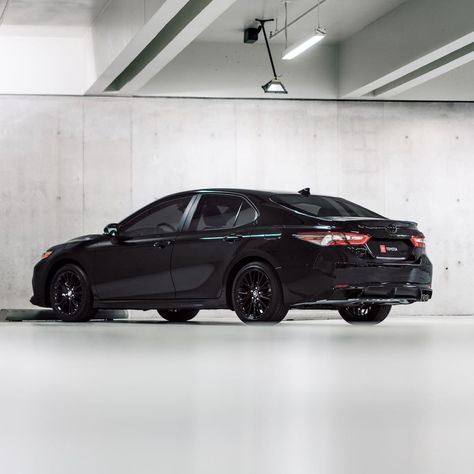 Blacked Out Toyota Camry, All Black Toyota Camry, 2023 Toyota Camry Black, Toyota Camry 2022 Black, Black Car Toyota, Black Toyota Camry, Black Toyota, Toyota Usa, Camry Se