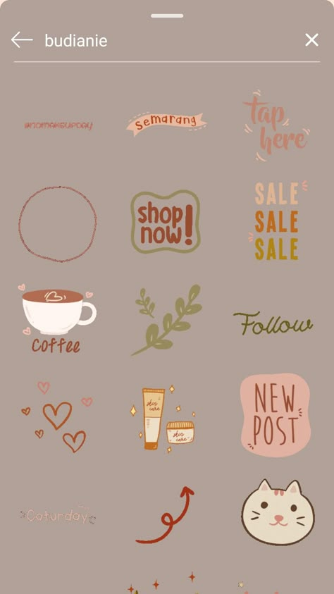 Sale Gif Instagram, Good Morning Ig Sticker, Aesthetic Giphy For Instagram, Ig Story Gif Stickers, Instagram Gif Sticker Aesthetic, Instagram Giphy Stickers Aesthetic, Instagram Story App, Instagram Animation, Gif Instagram