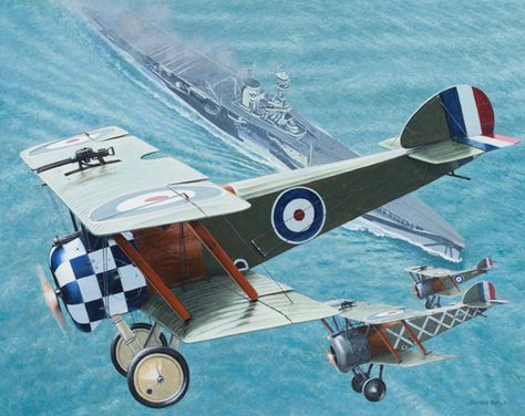 Don Hollway: The Tondern Raid Wwi Aircraft, Ww1 Airplanes, Ww1 Planes, Ww1 Art, Plane Art, Sopwith Camel, Ww1 Aircraft, Ww 1, Airplane Art