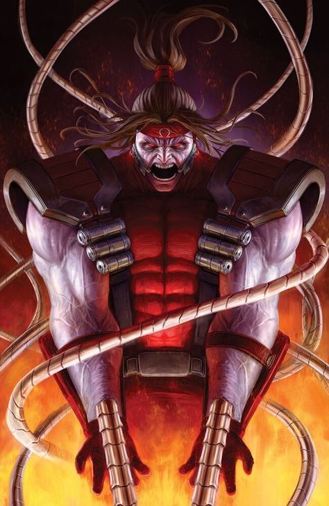 Dave Rapoza, Healing Factor, Omega Red, X-men, Marvel Villains, Arte Dc Comics, Superhero Comics, Superhero Art, Comic Illustration