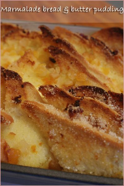 Dessert:  marmalade bread & butter pudding #recipe Marmalade Pudding, Scottish Desserts, Bread Butter Pudding, Dessert Names, South African Desserts, Hot Puddings, African Dessert, Bread Puddings, Butter Pudding