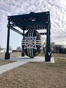 World's Largest Czech Egg - Kansas Kansas City Attractions, Midland Hotel, Land Of Oz, Heritage Museum, Grand Junction, Roadside Attractions, Water Tower, Have You Seen, Walking Tour