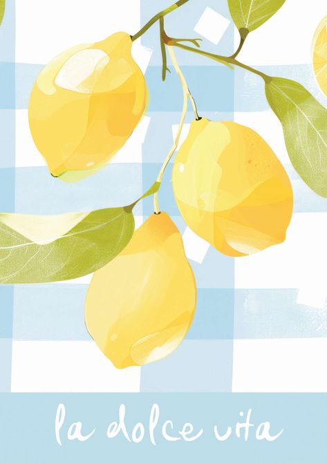 a picture of a lemon tree with leaves Fresh Graphic Design, Amalfi Illustration, Lemon Art Illustration, Living La Dolce Vita, Lemons Art, Lemon Illustration, Flamingo Vector, Lemon Art, Summer Illustration