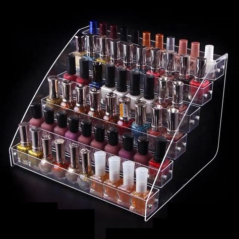 📢 Calling all nail queens! 👑 Your collection deserves the spotlight with our 7-Tier Nail Polish Rack. ✔ Holds dozens of bottles ✔ Sleek, sturdy design ✔ Perfect for showcasing your favorite shades 📍 Get it for just R250.00 🚚 Delivery fee not included 📲 Order at: 073 085 8869 Don't wait—your dream nail corner is just one rack away! 💖 #nailpolishdisplay #nailpolishrack #organizeinstyle #nailedbytasmia #nailneeds #organization #gelpolish Nail Polish Rack, Polish Display, Acrylic Shelf, Shelf Rack, 7 Layer, Nail Gel Polish, Layer Design, Tool Holder, Dream Nails