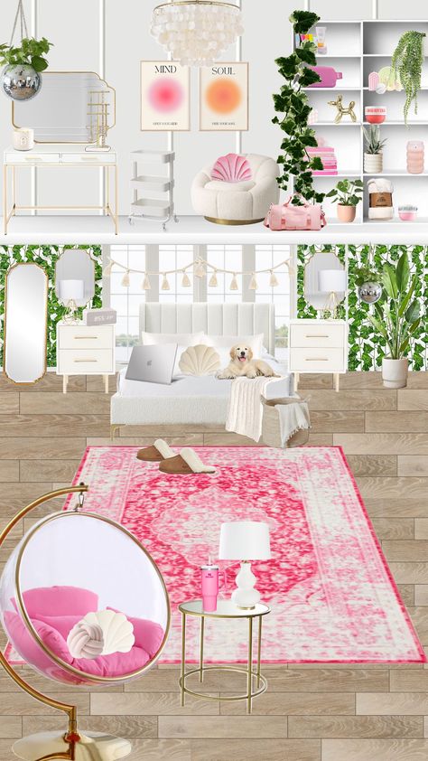 #preppyaesthetic #preppyroomidea #roominspiration Bedroom Preppy, American Room, Preppy Room, Preppy Aesthetic, Flower Pendant, Girls Bedroom, Connect With People, Your Aesthetic, Creative Energy