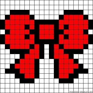 Cross Stitch Hair Clip, Pixel Art Pattern Hello Kitty, Pixel Art Noel, Easy Pixel Art, Seni Dan Kraf, Pixel Crochet, Bead Sprite, Pixel Art Grid, Pix Art