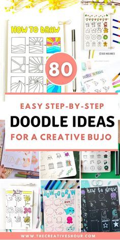 Simple Doodle Ideas For Beginners, Dot Journal Ideas Doodles, Bujo Pages Ideas 2023, Bujo Doodles Simple, Doodle How To, How To Doodle For Beginners, Aesthetic Doodle Ideas, Bullet Journal Doodles Ideas, Doodle Ideas Easy