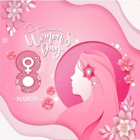 Happy Women's Day Social Media Post, Women Day Ideas Creative, Women Day Ideas Creative Poster, Alt Posters, 8 Mars, Happy Women's Day, Art Night, Free Cartoons, Simple Cartoon