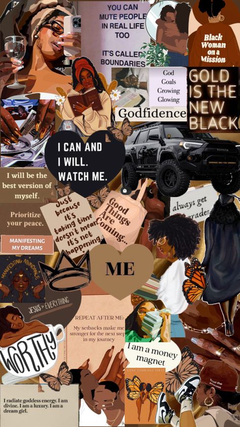 Growing, goals, positive affirmations Brown Collage, Iphone Wallpaper Quotes Inspirational, Dripping In Gold, Vision Board Examples, Christian Quotes Wallpaper, Vision Board Wallpaper, Iphone Wallpaper Classy, Bible Quotes Wallpaper, Black Art Painting