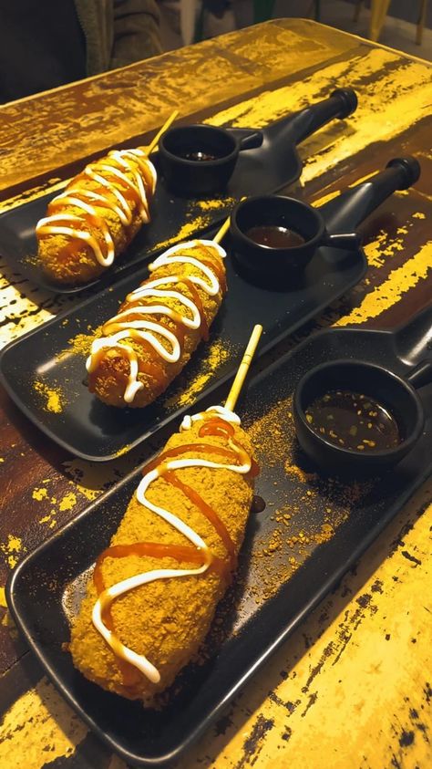 Korean Corn Dog, Korean Corn, Corn Dog, Corn Dogs, Mozzarella, Corn