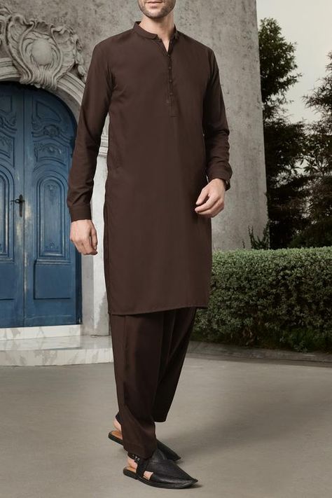 Shalwar Kameez Pakistani, Shalwar Design, Plain Kurta, Gents Kurta, Mens Kurta Designs, Smart Fit, Men Fashion Casual Shirts, Kurta Pajama, Ring Men