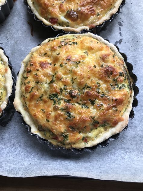 Mini Veggie Quiche Biscuit Quiche, My Bizzy Kitchen, Ww Lunch, Veggie Quiche, Easy Pie Crust, Mini Tart Pans, Mini Quiches, Summer Breakfast, Mini Quiche