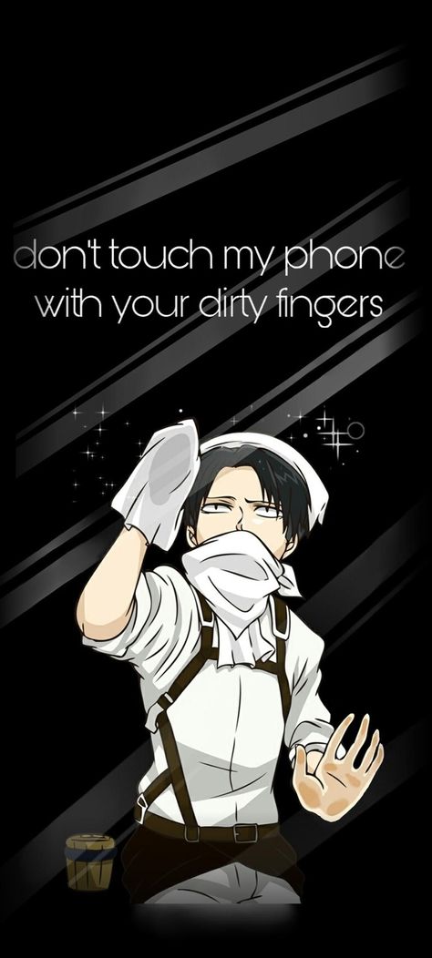 Cleaning Wallpaper, Cleaning Phone, Levi Cleaning, Attack On Titan Levi, My Phone, Phone Screen, Attack On Titan, Screen, Anime