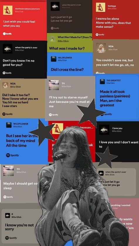 Billie Eilish Concert Outfit, Billie Wallpaper, Billie Eilish Wallpaper, Cute Home Screen Wallpaper, Cute Home Screens, Cute Hair Colors, Poetic Words, Iphone Lockscreen, The Emotions