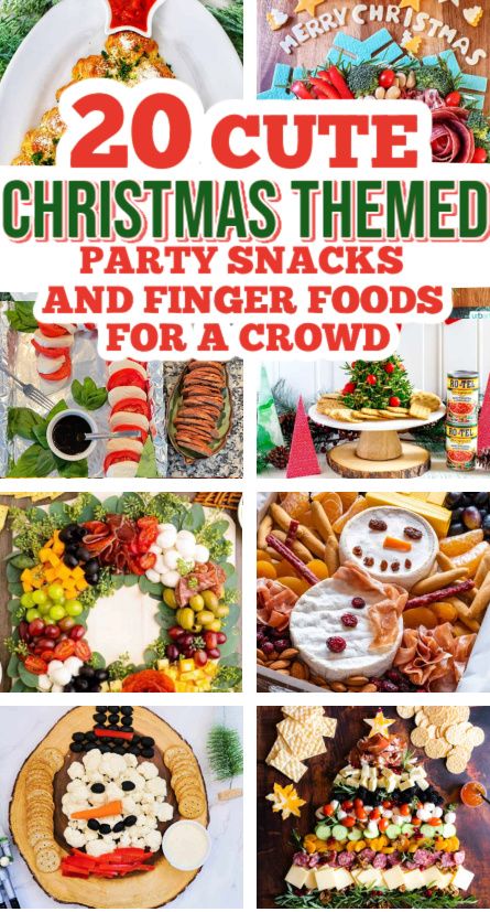 Christmas Themed Holiday Appetizers Kids Party Food Christmas, Cute Holiday Food Ideas, Christmas Party Food Boards, Fun Christmas Snacks Parties Food, Fun Christmas Finger Foods, Cute Christmas Party Food, Christmas Tree Veggie Tray Platter Ideas, Holiday Trays Party Appetizers, Holiday Platters Appetizers