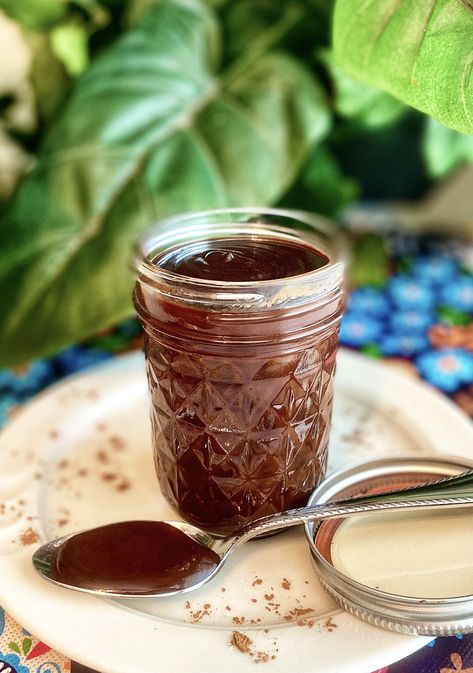 Dairy-Free Chocolate Sauce Chocolate Sauce With Cocoa Powder, Dairy Free Food List, Chocolate Sauce Recipes, Chocolate Dipping Sauce, Powder Sugar, Condiment Recipes, Baking Recipes Cookies, Dessert Toppings, Rice Milk