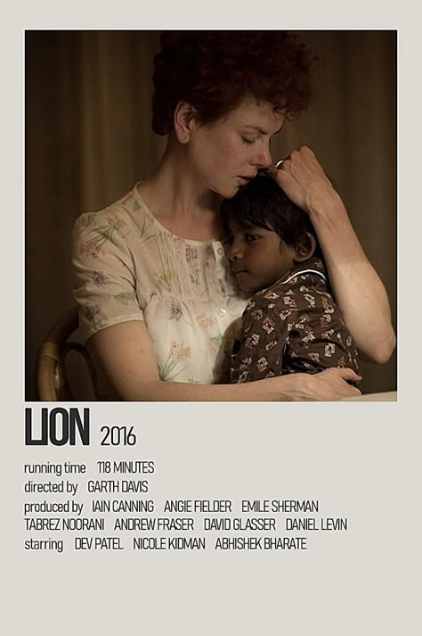 Lion Movie Poster, Lion Minimalist, Movie Recap, Movie Polaroids, Lion 2016, Top 100 Films, Lion Movie, Album Posters, Lion Poster