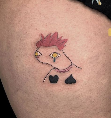 Hunter X Hunter Spider Tattoo Hisoka, Hunter X Hunter Spider Tattoo Chrollo, Spider Hunter Hunter Tattoo, Anime Tattoos Hunter X Hunter Spider, Matching Hxh Tattoos, H X H Tattoo, Hunter X Hunter Hisoka Tattoo, Hxh Matching Tattoos, Matching Tattoos Anime