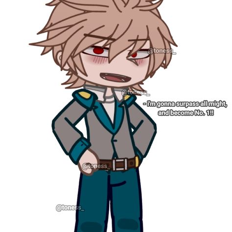 Ua Uniform Bnha Gacha, Katsuki Bakugou Gacha Club, Mha Uniform Gacha Club, U.a Uniform Bnha, Mha Designs, Ua Uniforms, Mha Gacha, Gacha Mods, Gacha Design