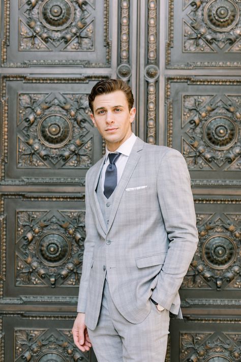 Gray Plaid Suit, Light Gray Suit, Grey Mens Suit, Light Gray Wedding, Plaid Suit Men, Plaid Tuxedo, Linen Suits For Men, Plaid Wedding, Grey Suit Wedding