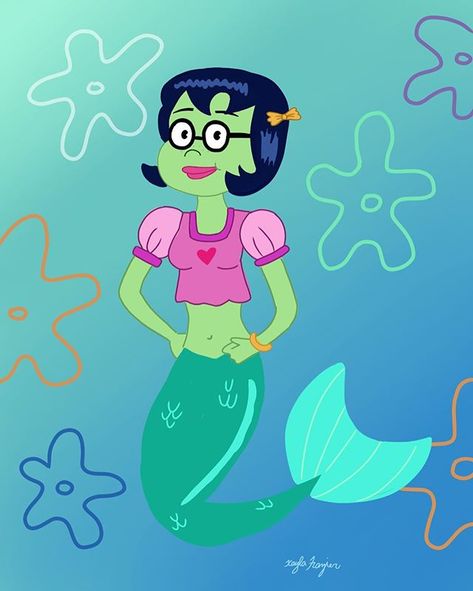 Mindy from Spongebob drawing by Kayla Frazier (@midnightfirefliesart)  #mermay #mermaid #mermay2019 #mindy #mindyspongebob #spongebobsquarepants #nickelodeon #nostalgia #childhood  #mermaid #mermaiddrawing  #fanart #spongebobfanart #thespongebobsquarepantsmovie #2004 #drawing #sketch #doodle #art #early2000s #artistsoninstagram #spongebob #spongebobmemes #scarlettjohansson #spongebobart #nostalgicart Mindy Spongebob, Spongebob Mermaid, 2004 Drawing, Spongebob Fanart, Spongebob Drawing, Nickelodeon Nostalgia, Spongebob Costume, Nostalgia Childhood, Spongebob Drawings