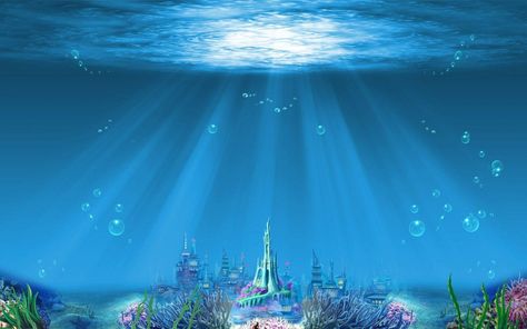 Mermaid kingdom #mermaids #castle #underwater #wallpaper Mermaid Wallpaper Iphone, Mermaid Wallpaper Backgrounds, Little Mermaid Wallpaper, Mermaid Wallpaper, Mermaid Background, Underwater Wallpaper, Barbie Mermaid, Barbie Things, Milky Way Photography