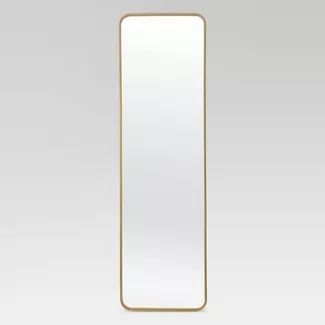 Shop for over the door mirror online at Target. Free shipping on orders of $35+ and save 5% every day with your Target RedCard. Dorm Mirror, Leaning Floor Mirror, Decorative Wall Sculpture, Over The Door Mirror, Freestanding Mirrors, Mantel Mirrors, Gold Door, Mirror Room, College Decor