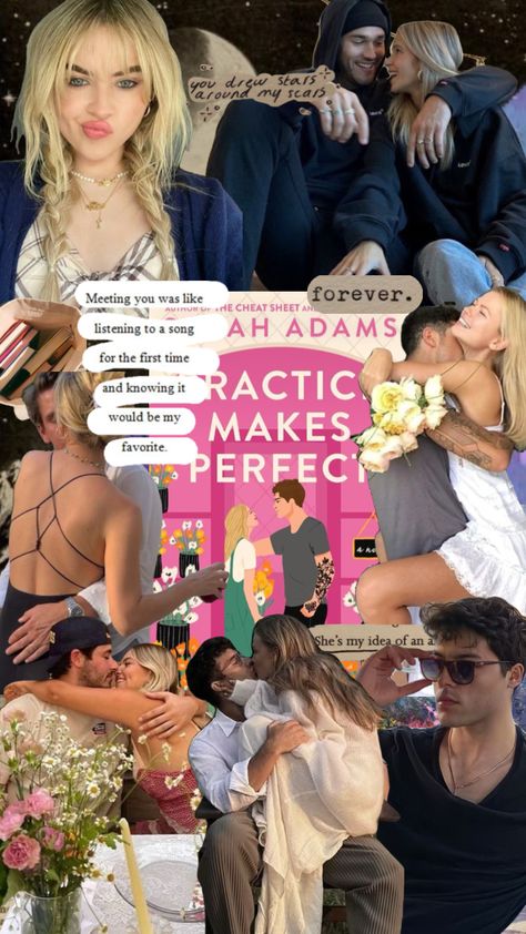 Practice makes perfect by sarah Adams #practicemakesperfect #sarahadams #practicemakesperfectaesthetic #books #booksaesthetic Practice Makes Perfect Sarah Adams, Sarah Adams, Chill Style, Romance Books Quotes, Collage Book, Cute Romance, Practice Makes Perfect, Recommended Books To Read, Dream Book