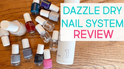 Dazzle Dry Nails, Dazzle Dry Nail Polish Colors, Red And Silver Nails, Dazzle Dry, Damaged Nails, Dry Nail Polish, Best Nail Polish, Dry Nails, Strong Nails