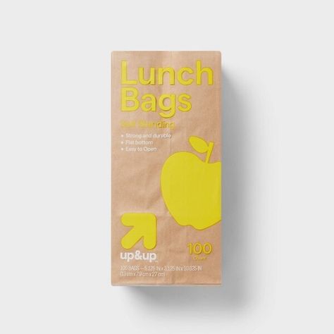 Lunch Storage Bags - 100ct - up & up™ Meal Prep Lunch Box, Reusable Lunch Bags, Paper Lunch, Food Storage Container Set, Food Storage Bags, Container Shop, Sandwich Bags, Everyday Routine, Household Organization