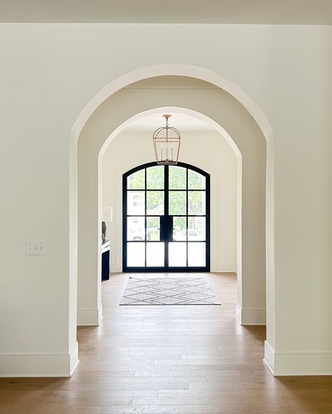 Here for the arches! Project: Meadow Lake Spec. Build: Hyde CG . . . . . . #interiordesign #design #interior #home #interiors #homedesign #interiordesigner #luxury #designer #inspiration #homesweethome #furnituredesign #luxurylisting #nashvillehomes #hallway #hallwayinspo #arch Arch Hallway, Kaitlyn Rose, Arched Entryway, Archways In Homes, Interior Home, Home Interiors, Design Interior, Luxury Designer, Hallway