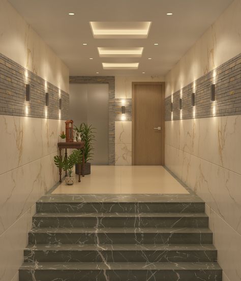 Entrance Lobby Design Residential, Apartment Entrance Lobby, Lobby Design Residential, Toilet Tiles Design, Residential Building Entrance, Entrance Lobby Design, Residential Entrance, Dining Room Design Luxury, Discrete Mathematics