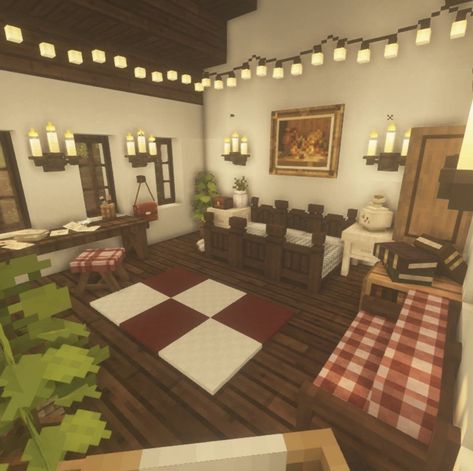 Mizuno's 16 Craft House, Mizunos 16 Craft Builds, Mizuno Craft, Cit Minecraft, Mizuno 16 Craft, Pixelart Minecraft, Mizunos 16 Craft, Minecraft Aesthetic, Minecraft Interior