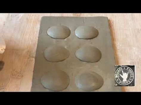 How to make an egg tray - YouTube How To Make Ceramic Egg Tray, Diy Deviled Egg Tray, Ceramic Egg Tray, Ceramic Egg Holder, How To Make Ceramic, How To Make Eggs, Clay Videos, Egg Tray, Quail Eggs