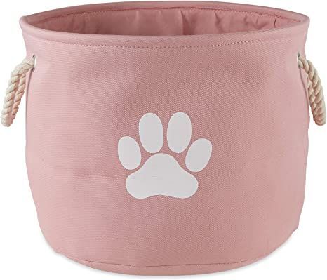 Bone Dry Pet Storage Collection Collapsible Bin, Medium Round, Rose Pink Dog Accessories, Pet Gadgets, Goth Apartment, Pet Storage, Dog Toy Basket, Pets Accessories, Pink Goth, Cat Things, Dream's Cat