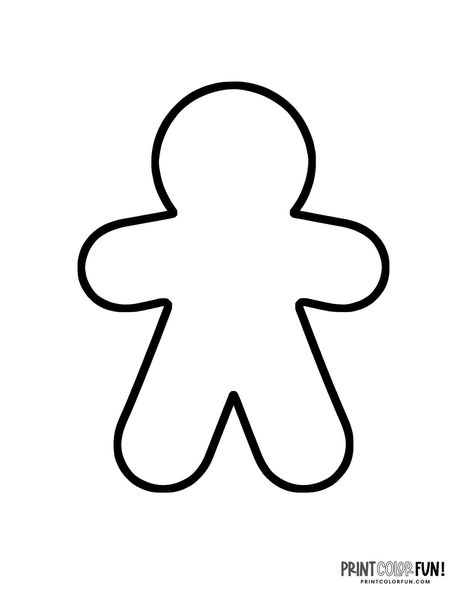 Large blank gingerbread man coloring printable Gingerbread Man Stencil, Gingerman Drawing, Ginger Man Drawing, Cowboy Gingerbread Man, Gingerbread Man Outline, Gingerbread Outline, Gingerbread Stencil, Gingerbread Template, Gingerbread Man Craft