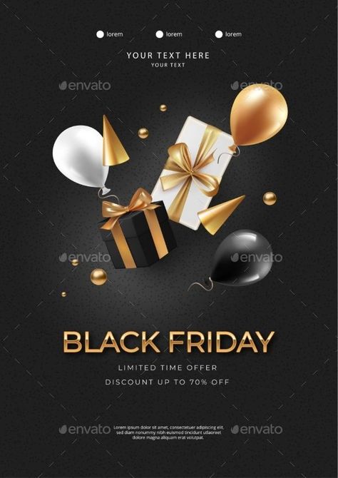 Black Friday Poster Black Friday Advertising, Poster Advertisement, Black Friday Poster, Black Friday Design, Black Friday Banner, Black Friday Sale Banner, Black Friday Jewelry, Poster Design Layout, Birthday Collage