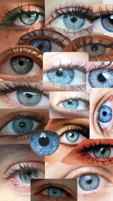 Pretty Eyes Color, Blue Eyes Aesthetic, Rare Eye Colors, Eye Color Chart, Rare Eyes, Blue Eye Color, Iphone Wallpaper Music, Beautiful Eyes Color, Eyes Artwork