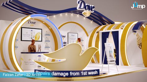 Dove Intensive Repair Mall Activation on Behance Mall Activation, Dove Brand, Design Advertising, 3d Artist, Autodesk 3ds Max, Photoshop Adobe, Freelancing Jobs, 3ds Max, Product Design