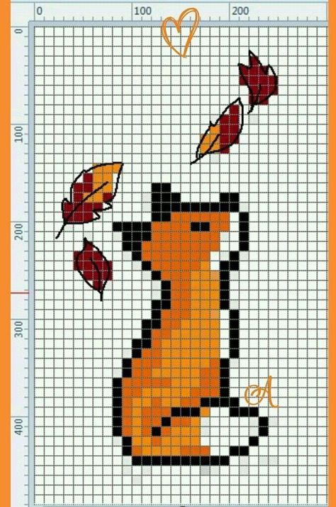 Cross Stiches Ideas Easy, Pixel Art Animals, Buku Diy, Granville Ohio, Tiny Cross Stitch, Handmade Friendship Bracelets, Easy Pixel Art, Pixel Drawing, Pixel Crochet