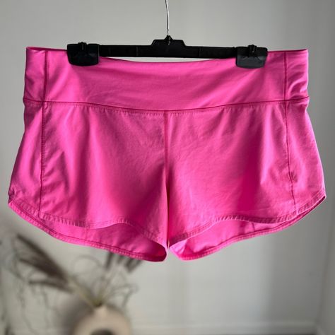 Lululemon Speed Up Shorts Sonic Pink 12 Good Pre-Owned Condition Pink Lululemon Shorts, Lululemon Biker Shorts, Speed Up Shorts, Lulu Shorts, Pink Lululemon, Lululemon Speed Up Shorts, Lululemon Hotty Hot Shorts, Hotty Hot Shorts, Shorts Lululemon