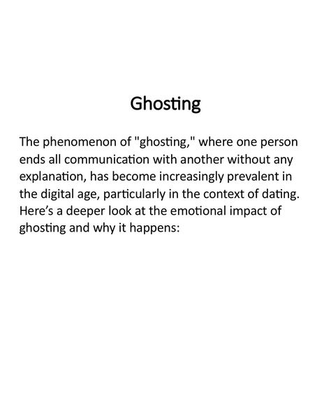 Ghosting Quotes, Uncomfortable Truths, Ghost Quote, Digital Communication, New Words, Psychology, Communication, Meant To Be, Ghost