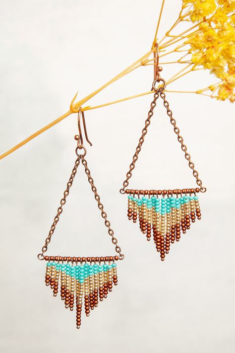 Chevron earrings