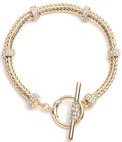 Shop for Lauren Ralph Lauren Gold Tone Pave Roundell Flex Line Bracelet at Dillard's. Visit Dillard's to find clothing, accessories, shoes, cosmetics & more. The Style of Your Life. Ralph Lauren Jewelry, Jewelry Accessories Ideas, Classy Jewelry, Jewelry Lookbook, Designer Fashion Jewelry, Gold Crystal, Jewelry Inspo, Dream Jewelry, Dillard's