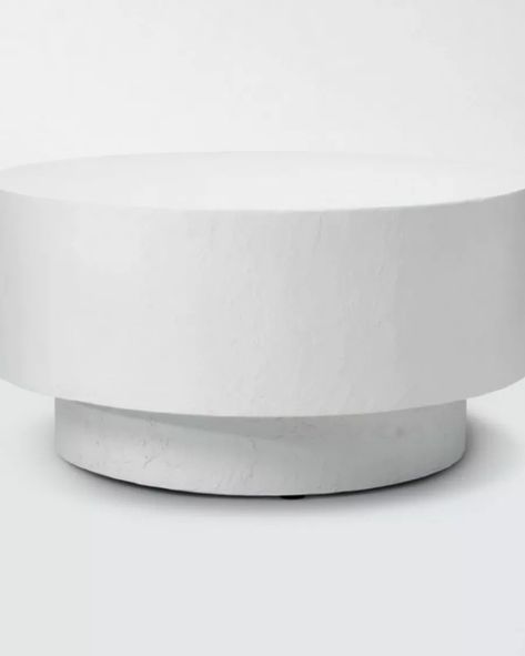 veryvirginia's Target Collection on LTK White Round Coffee Table, Coffee Table Frame, Shea Mcgee, Studio Mcgee Target, Coffee Table Grey, Concrete Table, White Table Top, Coffee Table White, Studio Mcgee